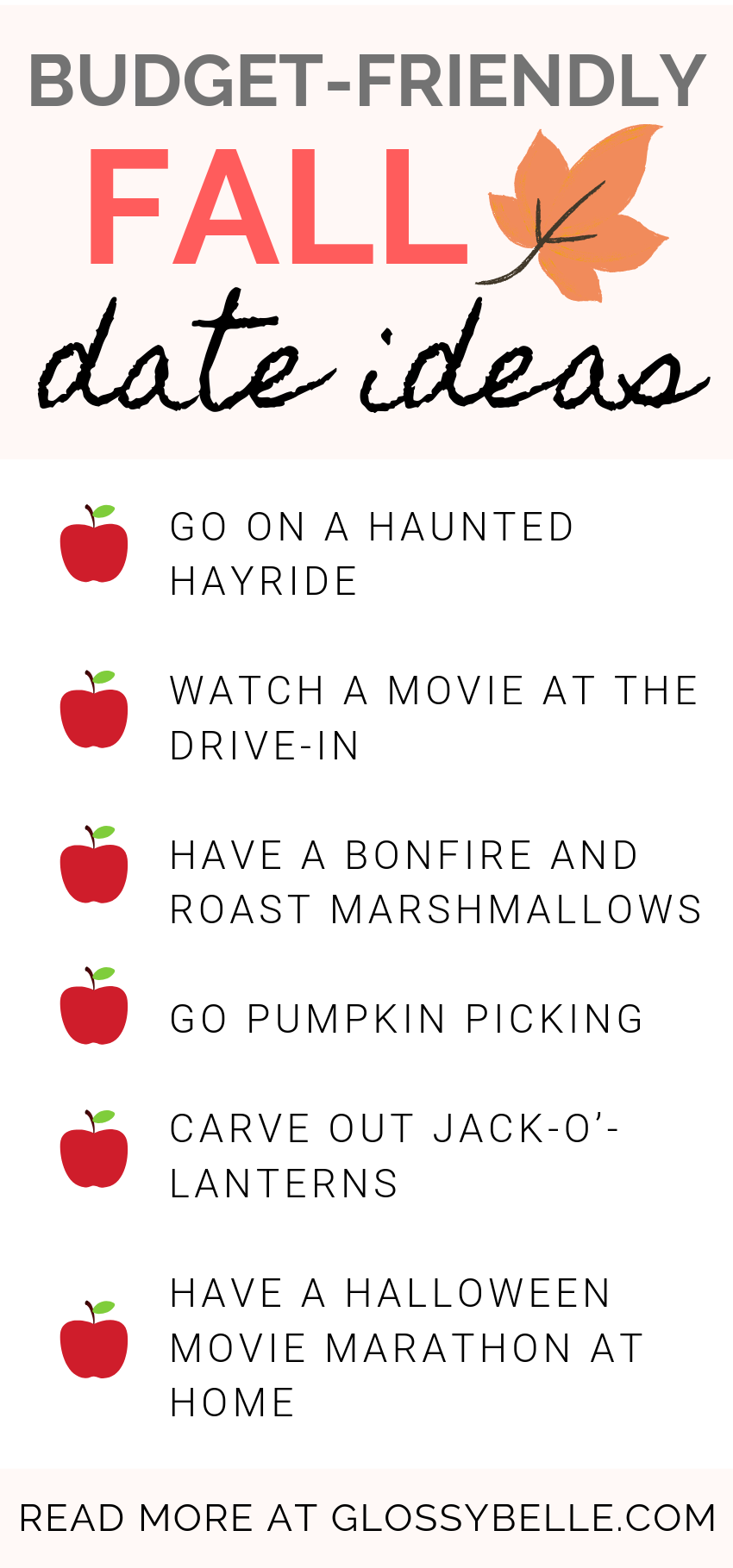 20 Fall Date Ideas That Won't Break The Bank (2024) Glossy Belle