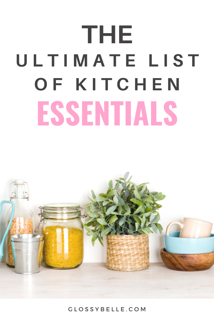 35 Kitchen Essentials For Your First Apartment Glossy Belle